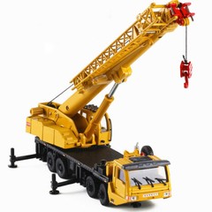 1:55 Crane Construction Vehicle Model Diecast Toy Truck Toys for Boys Kids Gifts