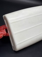 1960 ‘s Andy Gard Plastic 8″ Red And White Motorboat Outboard Motor Tonka