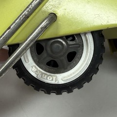 Tonka Pressed Steel Road Paver Vehicle Green Vintage 1970s