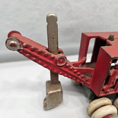BH Excel Original 1920’s 10″ Lg CI Hubley General Steam Shovel Mack Truck