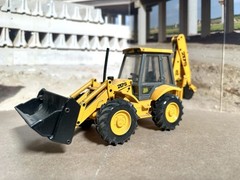 Joal 1/35 Scale JCB 217S 4x4x4 Centermount Backhoe-Loader (Ref. No. 185) -used-
