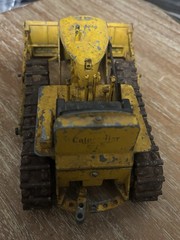 Vintage Reuhl Caterpillar D7 Bulldozer Die Cast Toy Working Blade Original USA