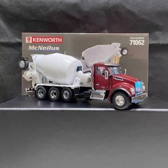 1:50 Kenworth T880S Concrete Mixer Truck Diecast Model Rotating Drum 71062