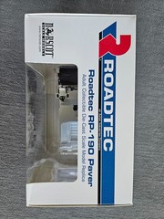 Roadtec RP-195e Asphalt Paver 1:50 Diecast Metal, First Gear, White/Black