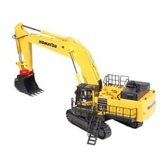 Komatsu PC1250-11 Excavator Quick Coupler – Yellow – NZG 1:50 Scale #9992 New
