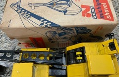 Nylint No. 2201 Michigan Shovel Crane Heavy Gauge Steel Truck 1970s Original Box