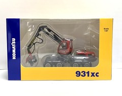 Komatsu Official Diecast Model Harvester 931xc / 1:87 / Japan Exclusive