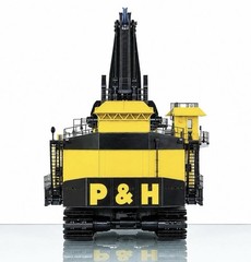 1:50 Komatsu P&H 4800 XPC Mining Rope Shovel Excavator Weiss Bros #WBR038