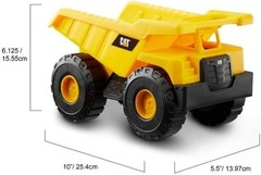 CAT Construction Toys, Construction Fleet 10″ Dump Truck Toy – Heavy‑Duty Pla…