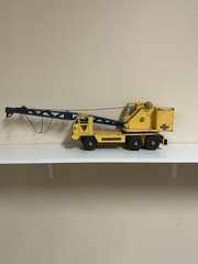 Vintage Nylint pressed steel Clark «Michigan» T-24 crane Toy
