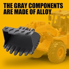 Kids Metal Construction Toys – Bulldozer, Upgraded Construction Vehicle with …