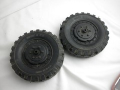 Vintage Louis Marx Toy Hard Plastic 5″ Diameter 3/16 Axle