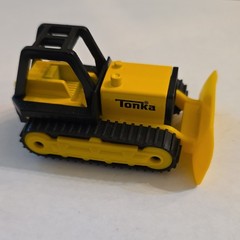 Tonka Plastic Bulldozer & Dump Truck Yellow/Black/Gray 2020 MPN 12724WB