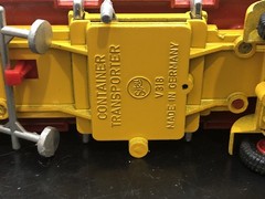 Siku #V 318 Hanomag Henschel Container Transporter Truck Diecast Model Boxed