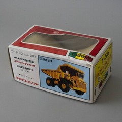 Yonezawa Diapet Komatsu Dump Truck HD320-2 T-56 1/50 Japan w/Box Manual 1970s