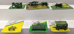Ertl ERTL 1:64 Die-Cast John Deere Farm Equipment Assortment (6) MT