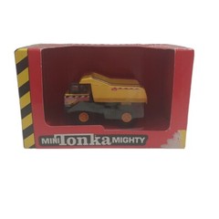 Tonka Dump Truck Maisto Mini Tonka Mighty Series 1 Die Cast Metal Yellow Toy