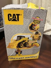 CAT Take-A-Part Machines – Wheel Loader Kids Toys Vintage 16 Pieces New 🆕