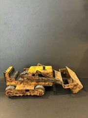 Vintage 1960s Tonka Pressed Steel Yellow Front Loader 5.5″