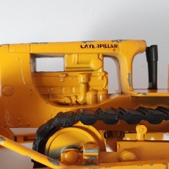 Vintage 1960s ERTL Caterpillar D6 Tractor with Bulldozer