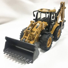 1:50 Backhoe Loader Excavator Toy Diecast Metal Construction Truck Toys for Boys