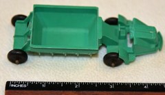 RARE Vintage Green Bottom Dump Truck by Banner