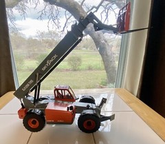SKYJACK SJ1256 THS Telescopic Boom Forklift-Construction Equipment 1:32 Diecast