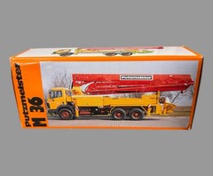 Conrad M 36 BP 1297 Putzmeister Germany Concrete Pumper Toy Truck Original Box
