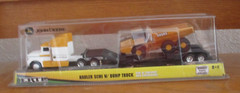 JOHN DEERE – ERTL, HAULER SEMI W/ DUMP TRUCK (37382F); (unopened original box)