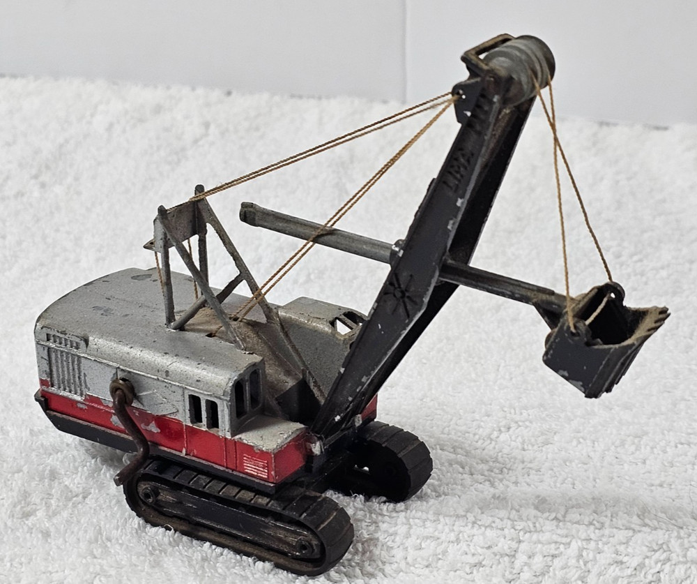 Rare 1950s Mercury Italy Art 507 Lima 2400 Shovel WORKING Original Diecast