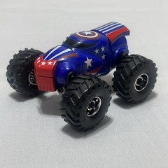 2010 Marvel Regener8ters Captain America Off Road Rally Car Truck Toy Comic