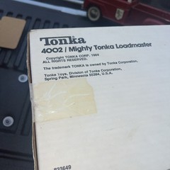 Mighty Tonka Loadmaster #4002 Vintage New in Box c1984 unused