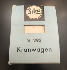 Siku #V 293 Mercedes Kranwagen Crane Truck Diecast Model Boxed – Rare