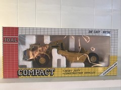 JOAL No.219 CAT Compact Caterpillar 631D Wheel Tractor Scraper Toy Model In Box