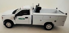 1:50 Ford F350 Road Service Truck Work Bed Custom Walsh Construction Decals