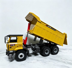 1:24 LOVOL LT130 Wide Body Mining Dump Truck Construction Machine Diecast Model