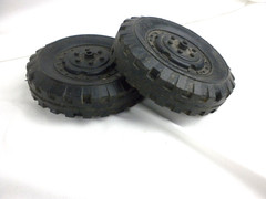 Vintage Louis Marx Toy Hard Plastic 5″ Diameter 3/16 Axle