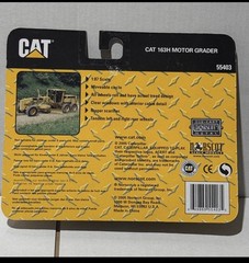 CAT 163H Motor Grader 1:87 Norscot Diecast Scale Model 55403 NEW Sealed
