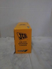 Britains JCB 3CX Backhoe Loader 1:32 Diecast Yellow Black Unopened Box