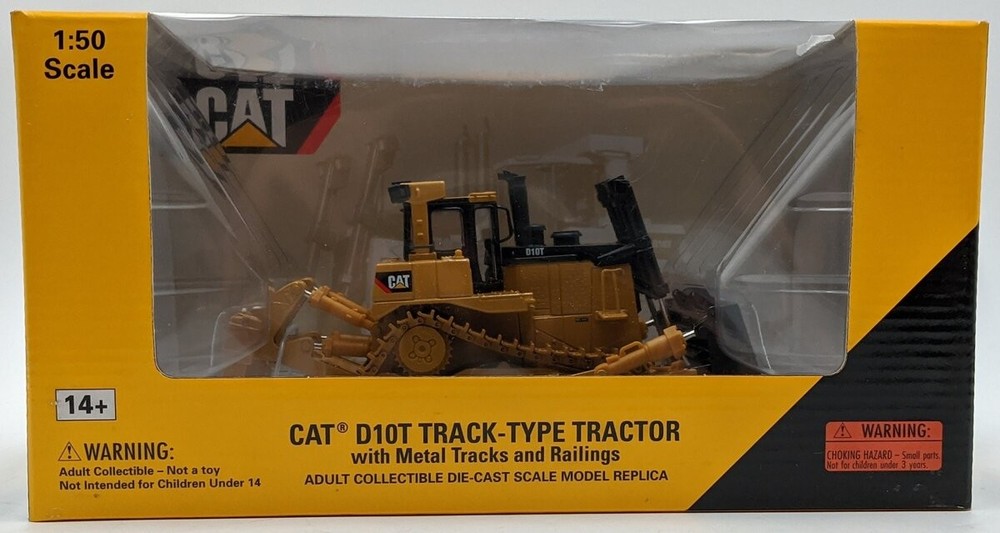 Norscot 55158 1:50 Caterpillar D10T Track Type Dozer Construction Vehicle