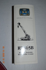 NZG Die Cast GROVE RT865B Rough Terrain Hydraulic Crane #394 50 Years