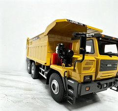 1:24 LOVOL LT130 Wide Body Mining Dump Truck Construction Machine Diecast Model