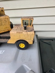 Vintage Nylint Michigan Crane Truck Pressed Steel 17″ Construction Toy USA