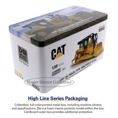 ⭐ 1:50 CAT D6 XW SU NEXT GEN TRACK TYPE TRACTOR DOZER DIECAST MASTERS 85553 ⭐