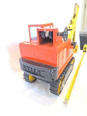 Rare Vintage Nylint Shovel Excavator Pressed Steel Toy 1960’s, Very Goood Condit