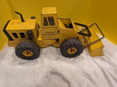 Vintage Yellow 1960s 20″ Tonka Pressed Steel Mighty Loader 54310 WORKING