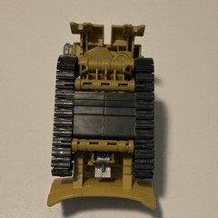Hasbro Transformers CAT Dozer Vehicle Figure Toy 1:64 Yellow Black Gray
