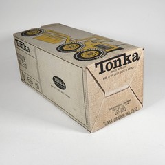 Tonka # 2510 Road Grader • Box Only • Original 1960s era Box Great w/ Graphics