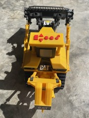 Caterpillar Bulldozer Tractor Backhoe W/Sounds Tested All Works Has Batteries