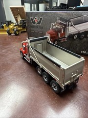 1:50 Western Star 4900 SF Dump Truck – Red cab-Diecast Masters